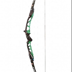 PSE THEORY FX Recurve Bow - 66" 32 Lbs. - Flo Green - LH Package