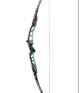 PSE THEORY FX Recurve Bow - 66" 32 Lbs. - Flo Green - LH Package