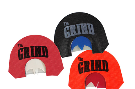 The Grind 3 Turkey Mouth Call Diaphram Combo Pack Includes Batwing, Fancy and Red Poison (3pk)