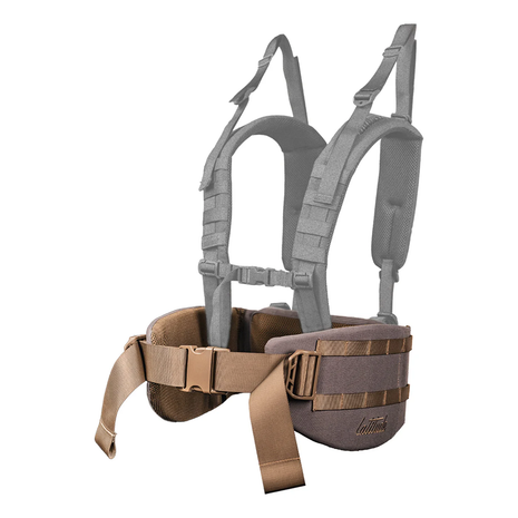 Latitude Back Straps Treestand Belt Gray
