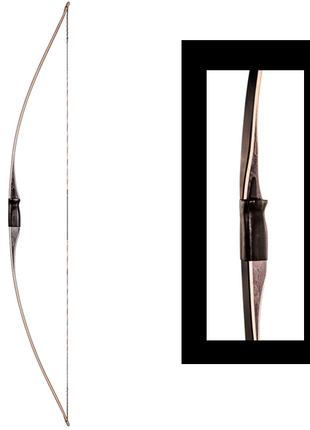 Bear Montana Longbow - Black Maple (64")