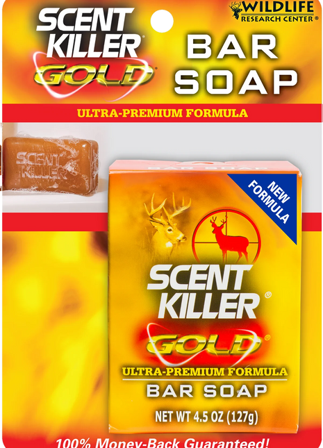 WILDLIFE RESEARCH Scent Killer Gold Bar Soap (bulk)   4.5 OZ