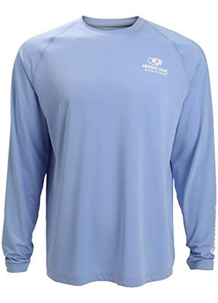 PARAMOUNT EAG Elite Mossy Oak Long Sleeve Solid Performance Fishing Shirt