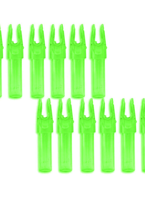 CX LAUNCHPAD PRECISION NOCK .234 CLEAR GREEN 12PK