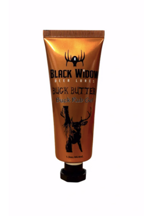 BLACK WIDOW DEER LURES Buck Butter 1.5oz. Tube