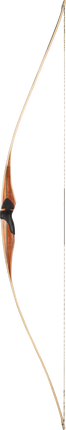 Bear Longbow 1-Pc, Ausable Bamboo LH 35#