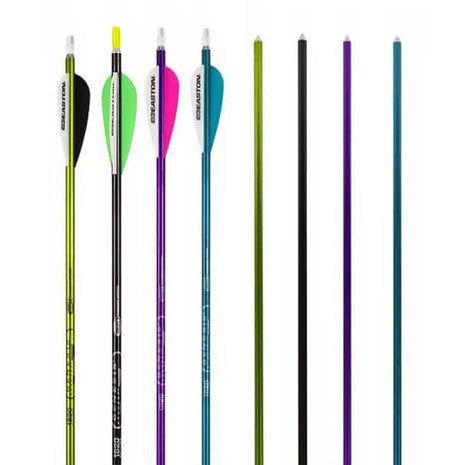 EASTON ARROW GENESIS 3'' DIAMOND VANES HD (1/4 TEAL, GREEN, PURPLE, BLACK) 1820 MIXED (72)