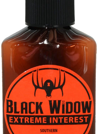 BLACK WIDOW DEER LURES Extreme Interest 3oz. Southern
