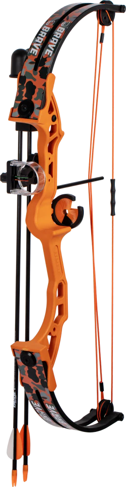 Bear Youth Bow Set, Brave RH Fred Bear Fire