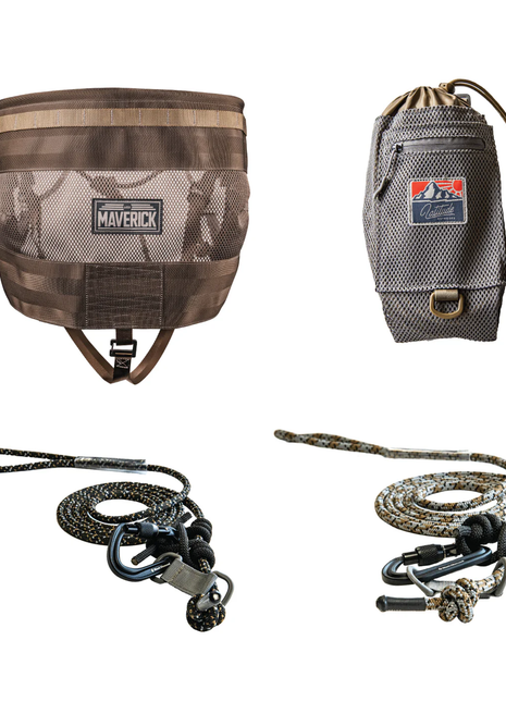 Latitude Maverick Saddle Starter Kit w/8mm rope