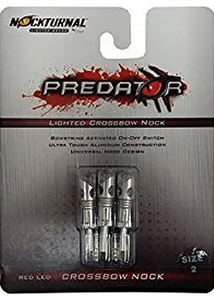 NOCKTURNAL PREDATOR XBOW SIZE 2 RED