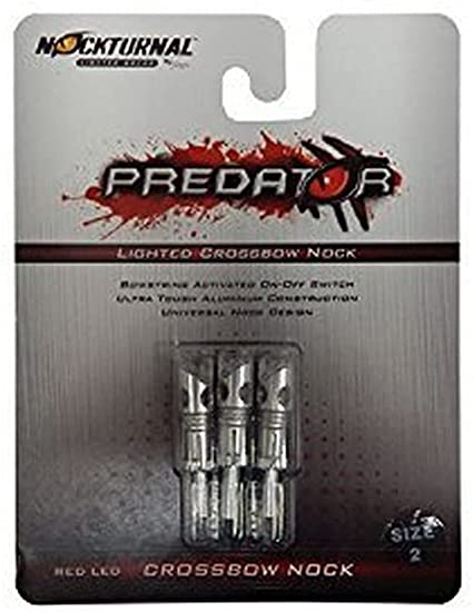 NOCKTURNAL PREDATOR XBOW SIZE 2 RED