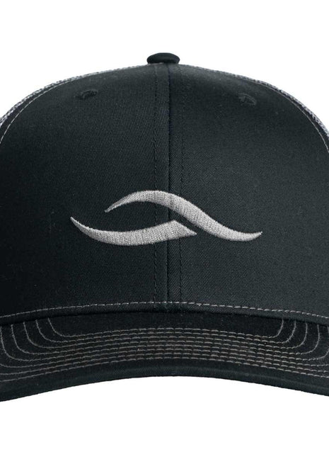 TUO Trucker Logo Hat Black OSFM