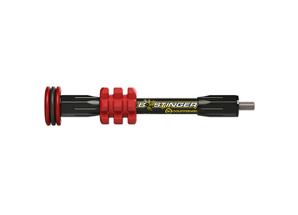 BEE STINGER STABILIZER MICROHEX 8" Red