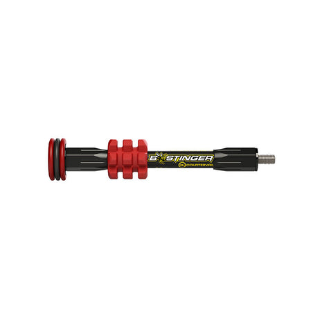 BEE STINGER STABILIZER MICROHEX 8" Red