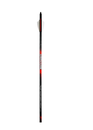 Black Eagle Arrow, Carnivore (.001") Q2i Fsn X-II 2.5" Vanes 350 (ea)