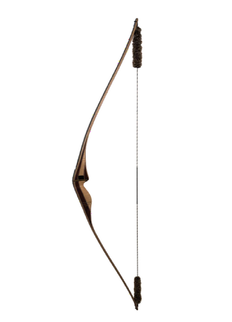 Bear Longbow 1-Pc, 60" Main Stream Longbow 1-Pc 45 RH Satin Bolivian Rosewood/Hr Maple