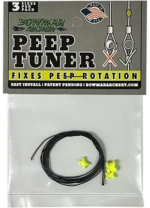 BOWMAR Peep Tuner (3pk)