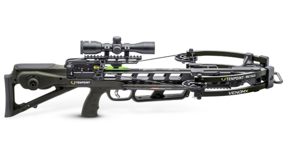 TENPOINT Venom X ACUslide, Pro-View 400 Scope Moss Green
