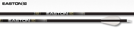 EASTON Arrow, EASTON 5.0 Mg 300 3'' Hybrid 26, Hit, W/ Collar (6pk)
