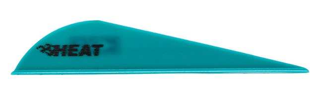 BOHNING HEAT VANES 2.5" Teal, 100pk