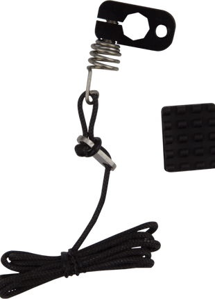 HAMSKEA Universal Limb Clamp Kit w/EZ Glide (Lever Arm, Spring, 30" D-Braid, Easy Glide, O-Ring, Knobby Limb Pad))