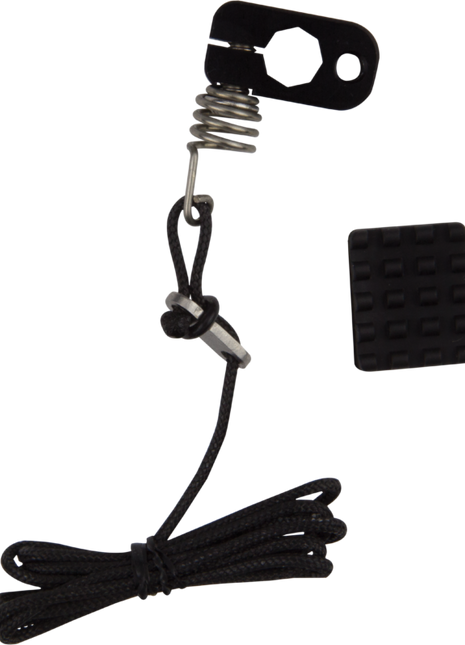 HAMSKEA Universal Limb Clamp Kit w/EZ Glide (Lever Arm, Spring, 30" D-Braid, Easy Glide, O-Ring, Knobby Limb Pad))