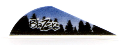 BOHNING BLAZER VANES 2" Blue Sky, 36pk