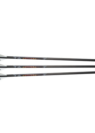 EXCALIBUR Diablo 18" Carbon Arrows - (6 Pack) For use on all Matrix crossbows