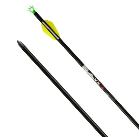 WICKED RIDGE XX75 Alpha-Brite Aluminum Arrows, 20" .003" 3/Pk Green