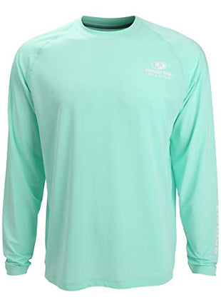 PARAMOUNT EAG Elite Mossy Oak Long Sleeve Solid Performance Fishing Shirt