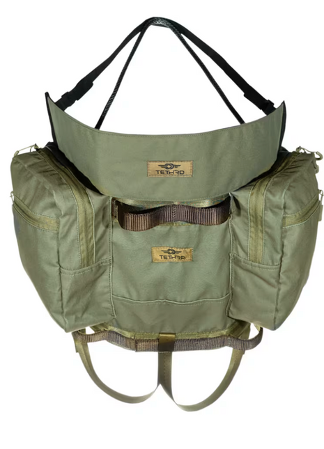 Tethrd Workhorse Saddle Kit XL - Timber (solid color)