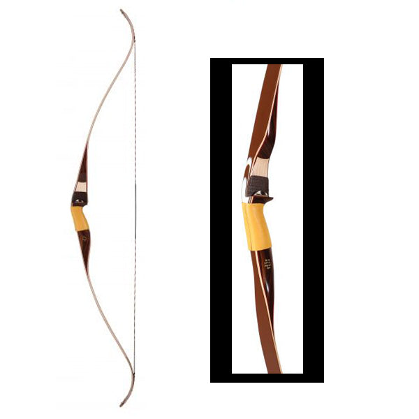 Bear Kodiak Satin (Special) Recurve Bow - Maple / Bolivian Rosewood (60")