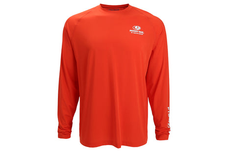 PARAMOUNT EAG Elite Mossy Oak Long Sleeve Solid Performance Fishing Shirt