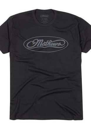 MATHEWS Men's Classic Logo Tee | Black | 3X