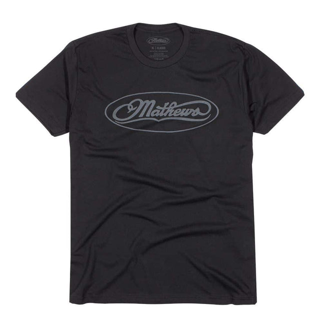 MATHEWS Men's Classic Logo Tee | Black | 3X