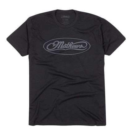 MATHEWS Men's Classic Logo Tee | Black | 2X