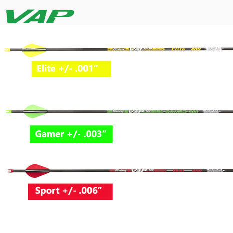 Victory VAP (.166) Arrow w/ 2" Blazer Vanes