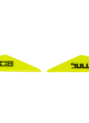 EASTON VANES 2" Bully (Bohning) Yellow (36)