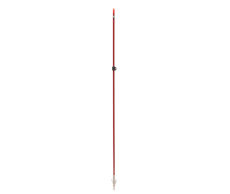 CAJUN BOWFISHING Wasp Arrow W/ 4 Barb Stinger Red/Black – Adventures Archery