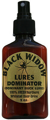 BLACK WIDOW DEER LURES Dominator  3oz.