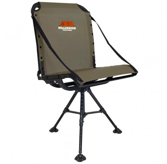 Millennium G100 - Ground Blind Chair w/ Packable Leveling Legs