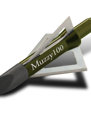 Muzzy 100 Grain 3-Blade 1 3/16" Cut (6 pack)