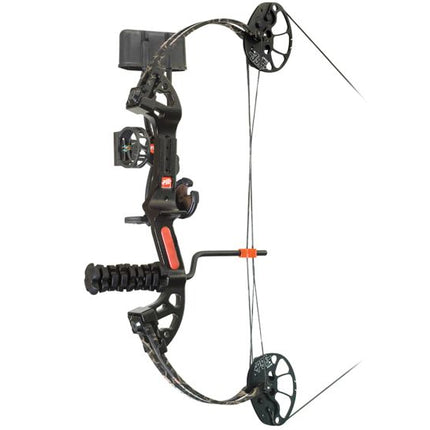 PSE MINIBURNER READY TO SHOOT PACKAGE RIGHT HANDED BLACK/CAMO 25-40LBS