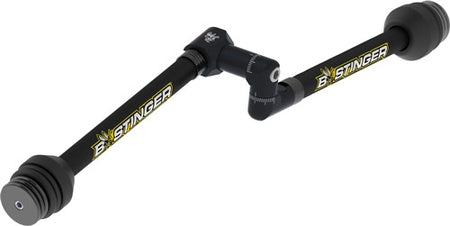 BEE STINGER STABILIZER SPORT HUNTER XTREME KIT 8.6 (8"F, 6"B) Matte Black