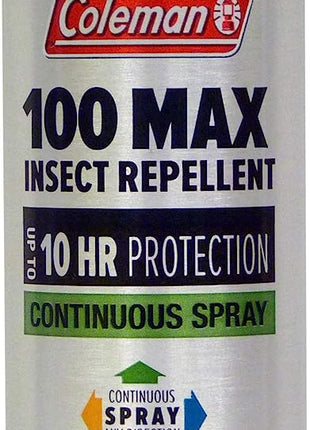 Coleman Max 100% Deet Insect Repellent - 4 oz. Continuous Spray