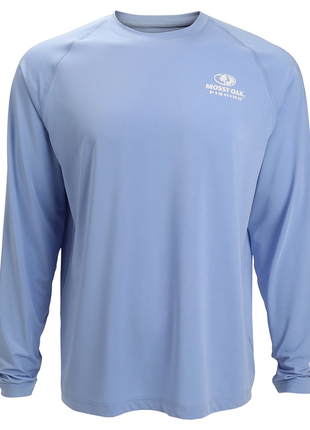 PARAMOUNT EAG Elite Mossy Oak Long Sleeve Solid Performance Fishing Shirt