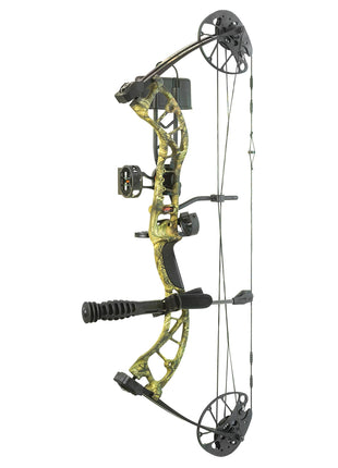 DESCRIPTION
The PSE UPRISING&trade; is an affordable, highly adjustable compound bow. Set your draw length from 14&rdquo; to 30&rdquo; and draw weight from 15 to 70 lbs. The UPRISING&trade; delivers 310 fps at a great price.