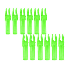 CX LAUNCHPAD PRECISION NOCK .234 CLEAR GREEN 12PK